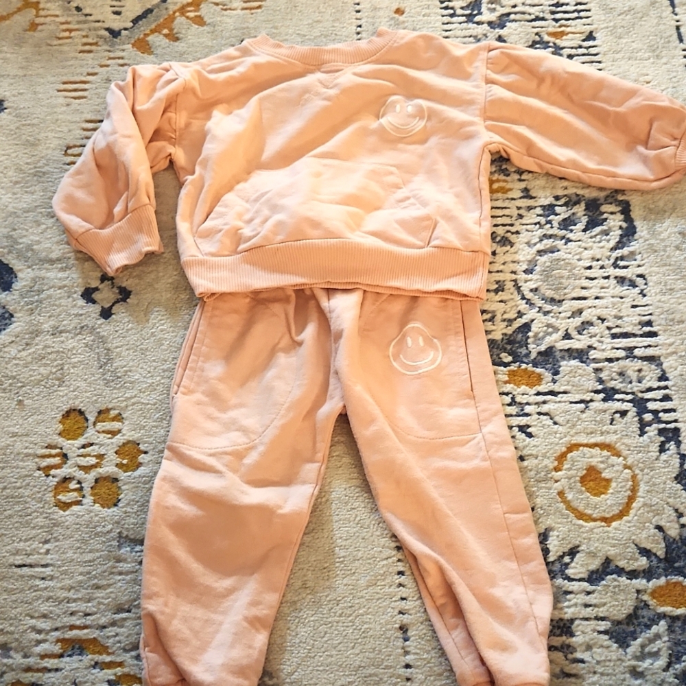 Smiley hoodie set